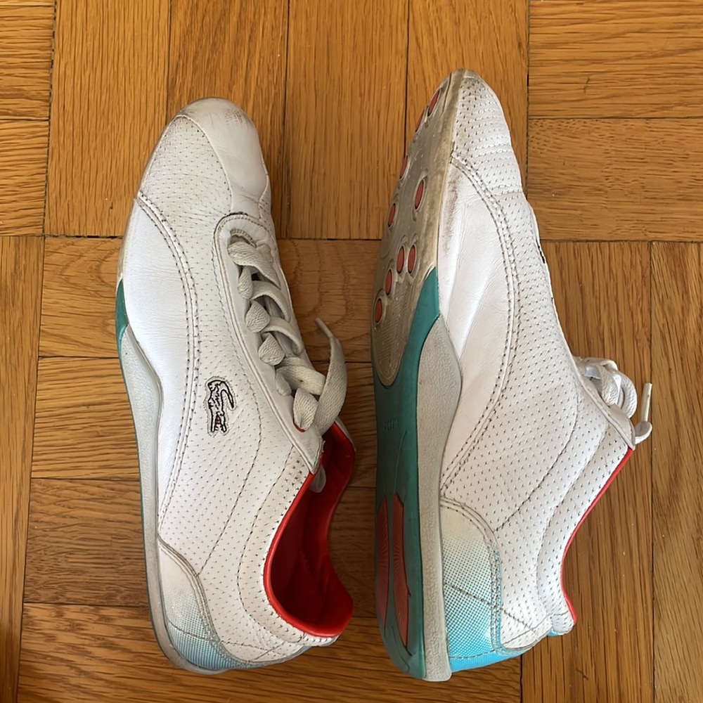 LaCoste Sport Sneakers Women Size 5 1/2 - Picture 2 of 4